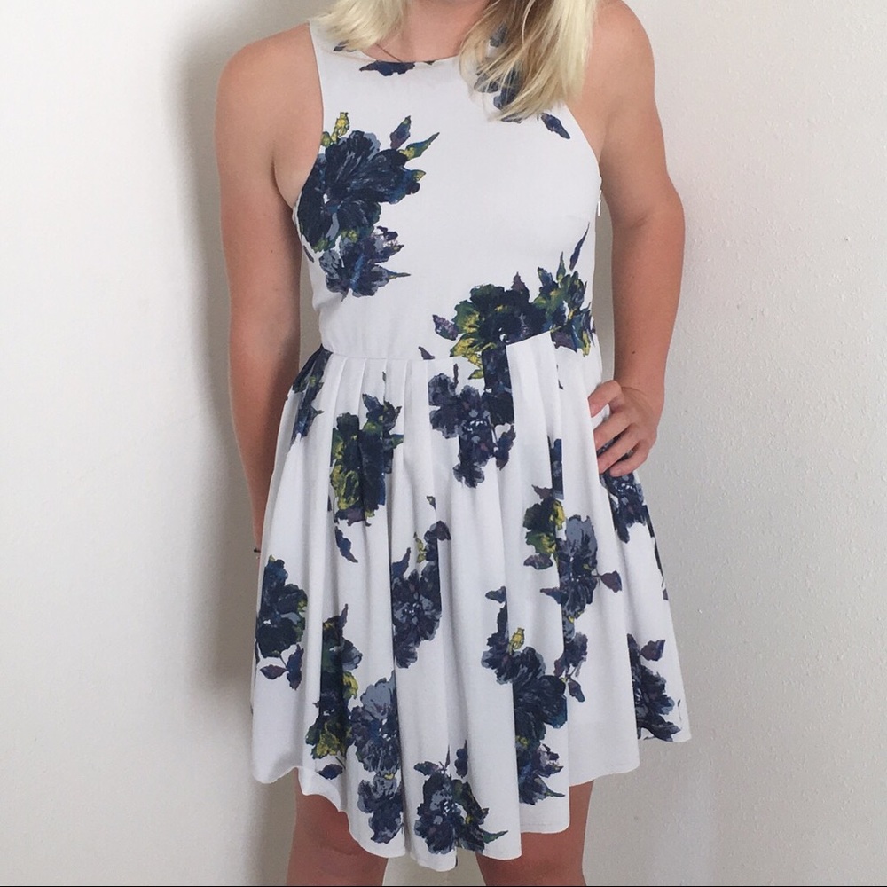 Free people lavender floral dress